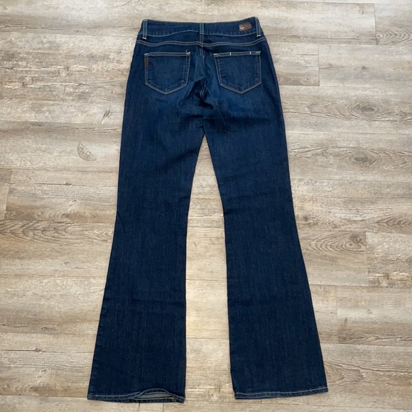 Paige Blue Flare Jeans - Picture 3 of 4